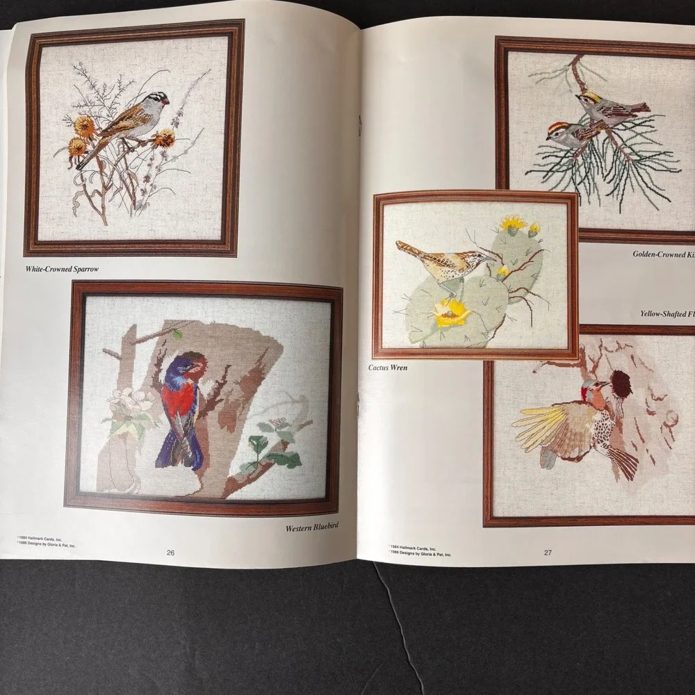 Gloria & Pat‎ Birds of North America Cross Stitch Pattern Book 48 Vintage 1986
